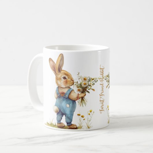 Tasse Forest Rabbit - Ihr Waldfreund (Vorderseite Links)
