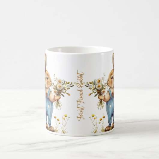 Tasse Forest Rabbit - Ihr Waldfreund (Mittel)