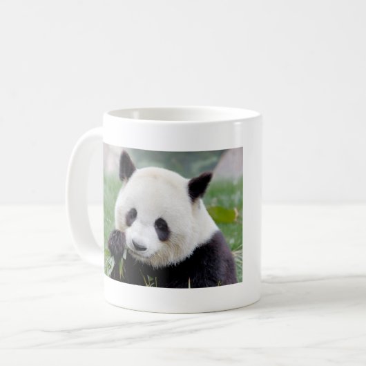 Tasse Foto riesigen Panda. Panda Geant. (Vorderseite Links)
