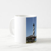 Tasse, Fotografie des Leuchtturms von Cape Hattera Kaffeetasse (Vorderseite Links)
