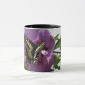 Tasse - Frack Schmetterling auf Blume (Zentrum)