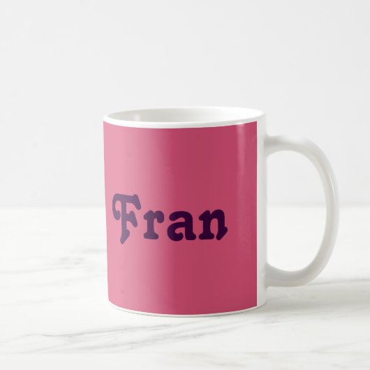 Tasse Fran (Rechts)