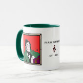 Tasse Franz Schubert (Vorderseite Links)