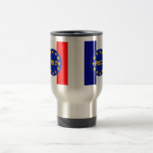 Tasse Französische Flagge EU Frexit (Mittel)