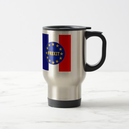 Tasse Französische Flagge EU Frexit (Rechts)