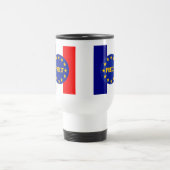 Tasse Französische Flagge EU Frexit (Mittel)