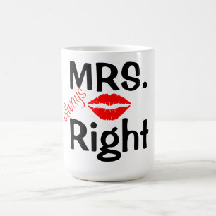 Tasse/Frau berichtigen immer mit den roten Lippen Kaffeetasse