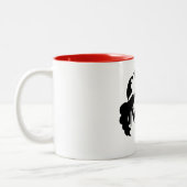 Tasse Frau-Loves Steamy Punk Coffee (Links)
