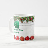 Tasse-Freak in den Blättern Kaffeetasse (Vorderseite Links)