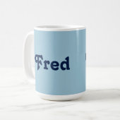Tasse Fred (Vorderseite Links)