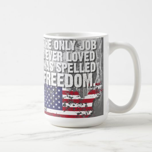 Tasse – Freedom Job (Rechts)