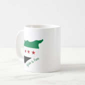 Tasse - freie Syria-Karte (Vorderseite Links)