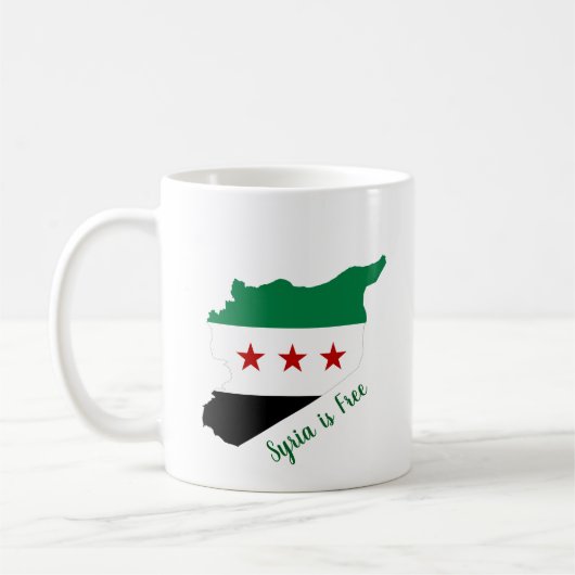 Tasse - freie Syria-Karte (Links)