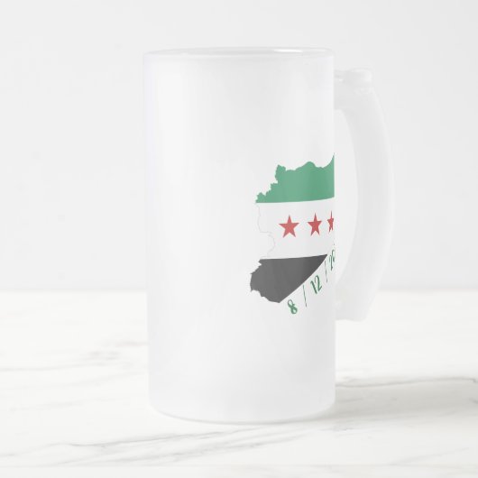 Tasse - freie Syria-Karte (VorderseiteRechts)
