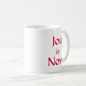 Tasse - Freude ist jetzt (VorderseiteRechts)