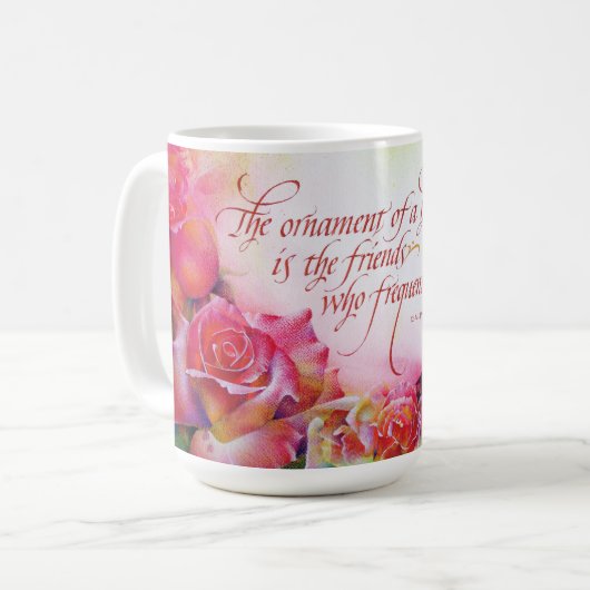 Tasse "Freunde" (Vorderseite Links)