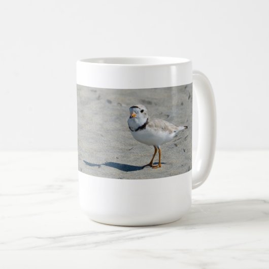 Tasse, friedlicher Regenpfeifer Kaffeetasse (VorderseiteRechts)