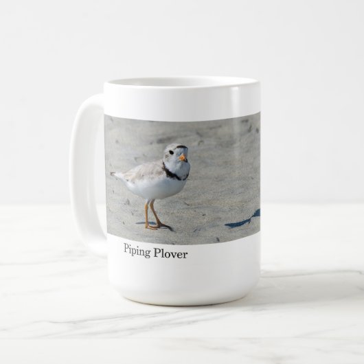 Tasse, friedlicher Regenpfeifer Kaffeetasse (Vorderseite Links)