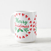 Tasse frohe Weihnachten (Vorderseite Links)