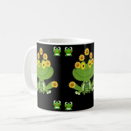 Tasse Frösche (Vorderseite Links)