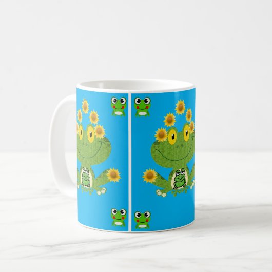 Tasse Frösche (Vorderseite Links)