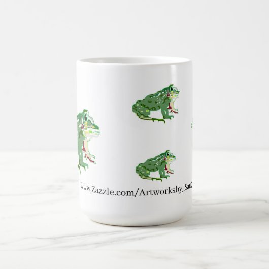 Tasse: Frösche Kaffeetasse (Mittel)