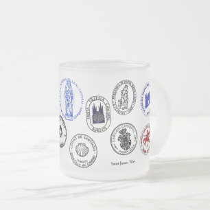 Tasse Frosted Glass Saint James Way