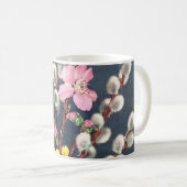 TASSE - FRÜHLINGS-BLUMEN-BLUMENentwurf - (VorderseiteRechts)