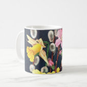 TASSE - FRÜHLINGS-BLUMEN-BLUMENentwurf - (Vorderseite Links)