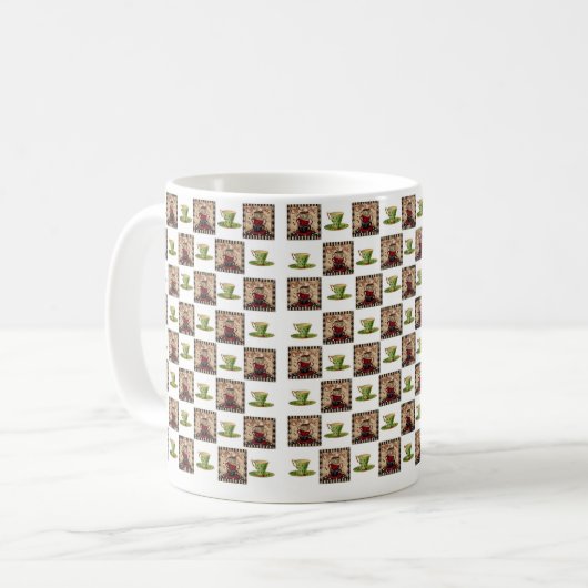 Tasse Frühstückskaffee (Vorderseite Links)