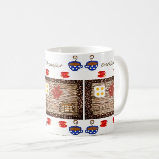 Tasse Frühstückskaffee (VorderseiteRechts)