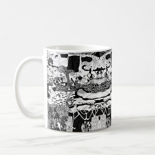 Tasse Funky Dancing Man Alternative Muster (Links)
