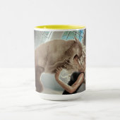 Tasse für 2-jähriges Jubiläum (Zentrum)