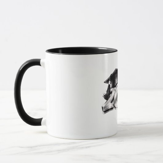 Tasse für Absolventen (Links)
