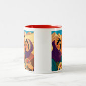 Tasse für afghanische Frauen, Darya, farbenfroh, t (Mittel)