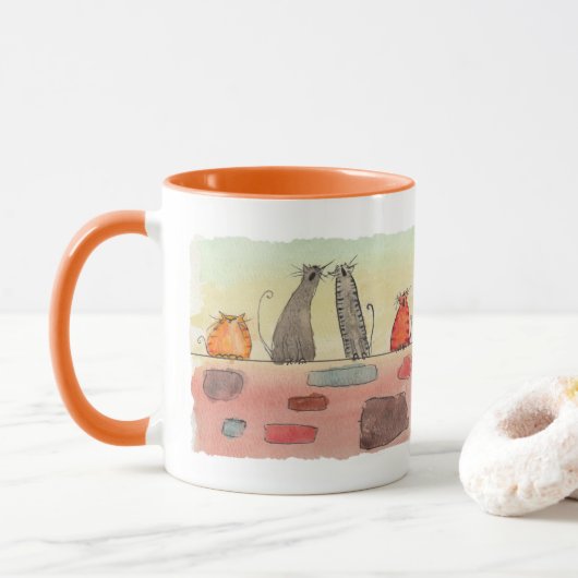 Tasse für Alley Cats (Mit Donut)