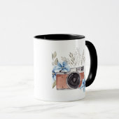 Tasse für antikes Camera-Design (VorderseiteRechts)