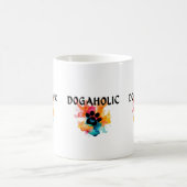 Tasse für Aquarellpaw - farbenfrohe Hundeschenkrei (Mittel)
