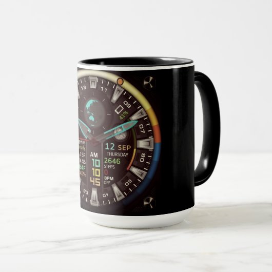 Tasse für Artificial Intelligence (AI) Forscher (VorderseiteRechts)