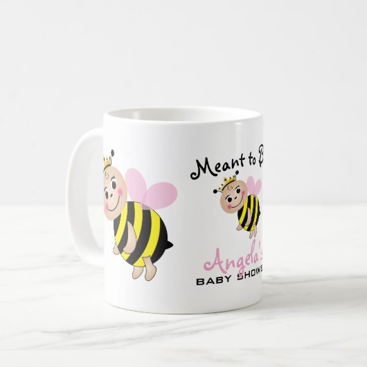 Tasse für Babydusche (Vorderseite Links)