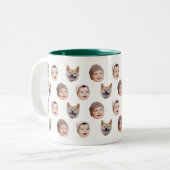 Tasse für BabyGesicht,  für , 3 Fotos für die indi (Vorderseite Links)