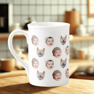 Tasse für BabyGesicht,  für , 3 Fotos für die indi