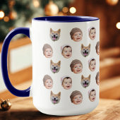 Tasse für BabyGesicht, für , 3 Fotos für die indi