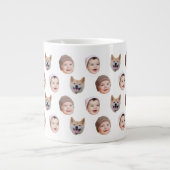 Tasse für BabyGesicht, für , 3 Fotos für die indi (Vorderseite)