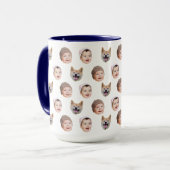Tasse für BabyGesicht, für , 3 Fotos für die indi (Vorderseite Links)