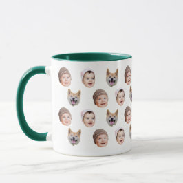 Tasse für BabyGesicht,  für , 3 Fotos für die indi