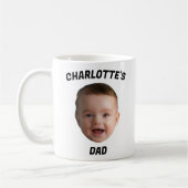 Tasse für Babyschauspieler, angepasste neue Papa-T (Links)