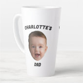 Tasse für Babyschauspieler, angepasste neue Papa-T (Linke Ecke)