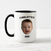 Tasse für Babyschauspieler, angepasste neue Papa-T (Links)