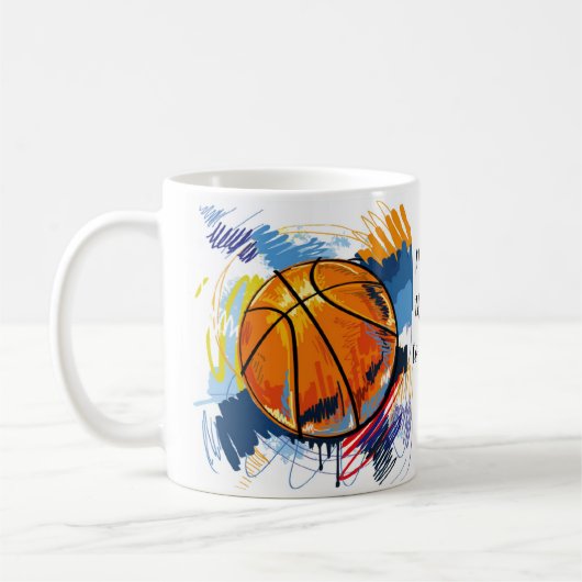 Tasse für Basketball (Links)